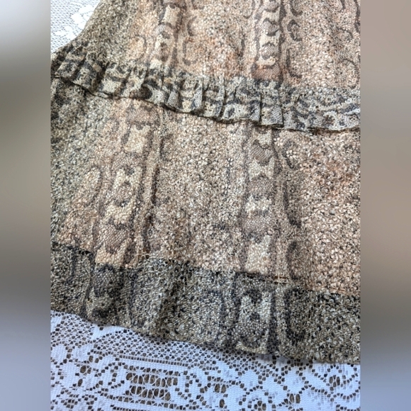 60s Rare Richard Shops Maxi Vogue Dress - Picture 5 of 8